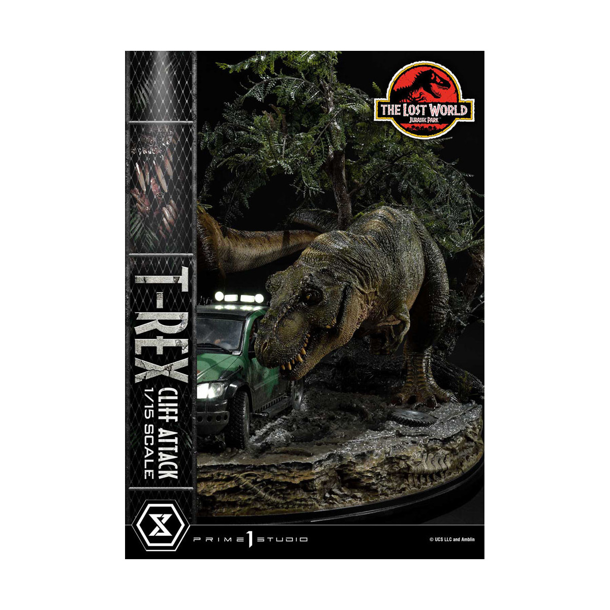 Prime 1 Studio - Jurassic Park il mondo perduto - Versione bonus dell'attacco alle scogliere Legacy Museum Collection 1/15