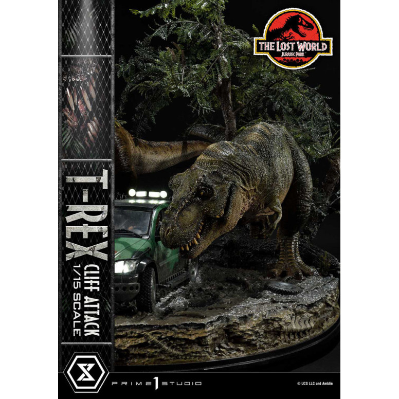 Prime 1 Studio - Jurassic Park il mondo perduto - Versione bonus dell'attacco alle scogliere Legacy Museum Collection 1/15