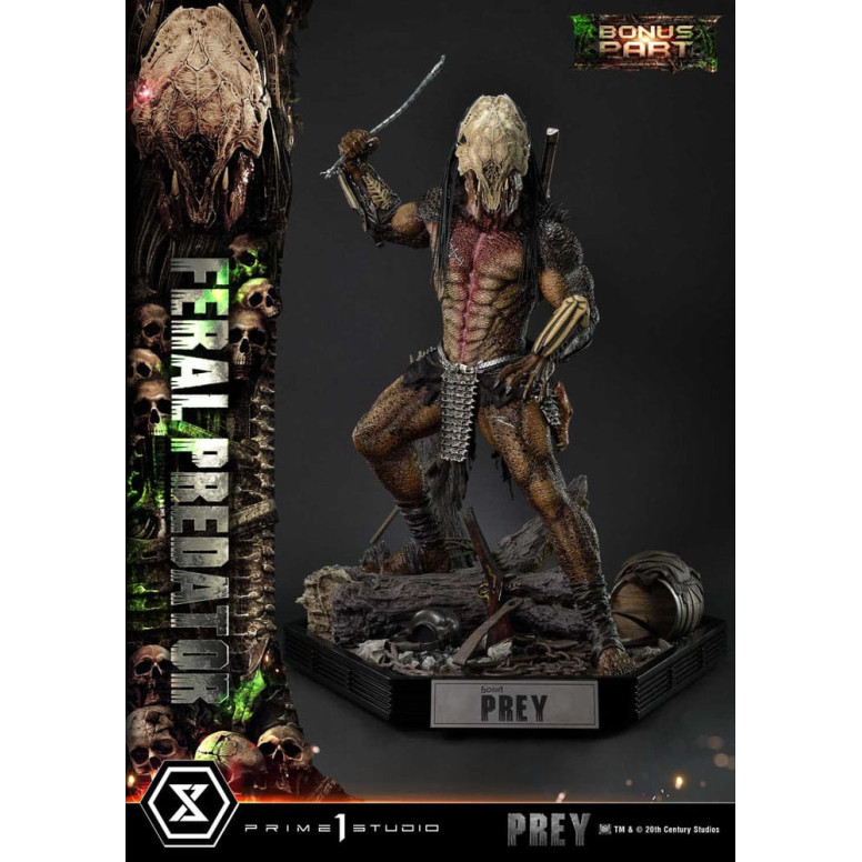 Prime 1 Studio - Prey - Feral Predator Deluxe Bonus Version Museum Masterline Series 1/3