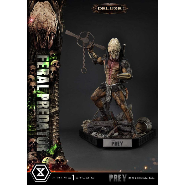 Prime 1 Studio - Prey - Feral Predator Deluxe Bonus Version Museum Masterline Series 1/3