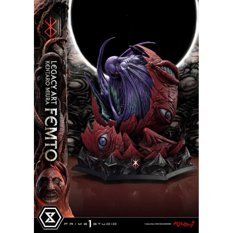Prime 1 Studio Berserk - Statua di Kentaro Miura Legacy Art Berserker FEMTO versione bonus in scala 1/6