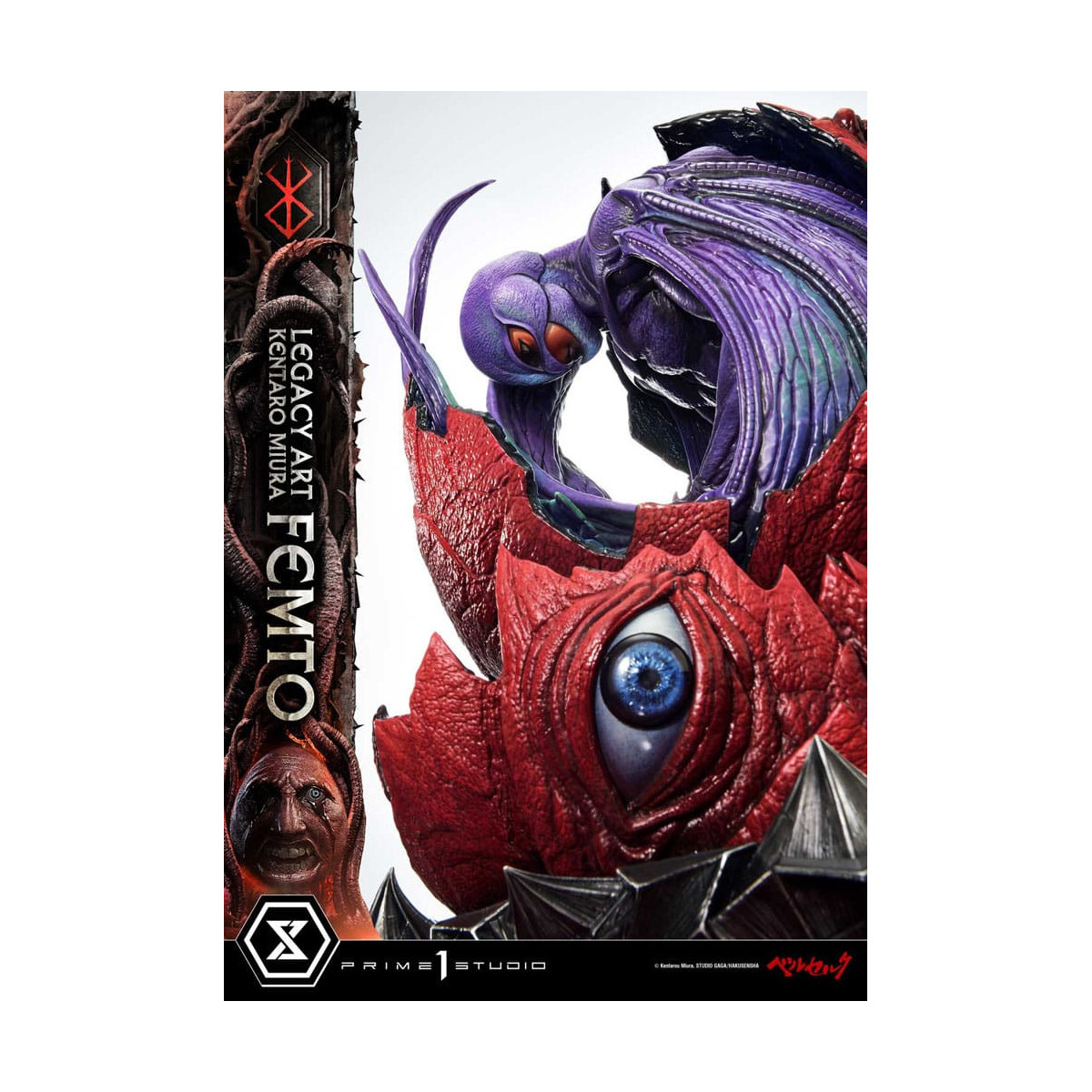 Prime 1 Studio Berserk - Statua di Kentaro Miura Legacy Art Berserker FEMTO versione bonus in scala 1/6