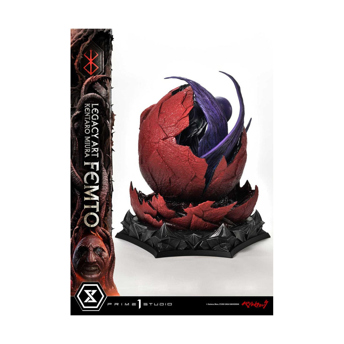 Prime 1 Studio Berserk - Statua di Kentaro Miura Legacy Art Berserker FEMTO versione bonus in scala 1/6