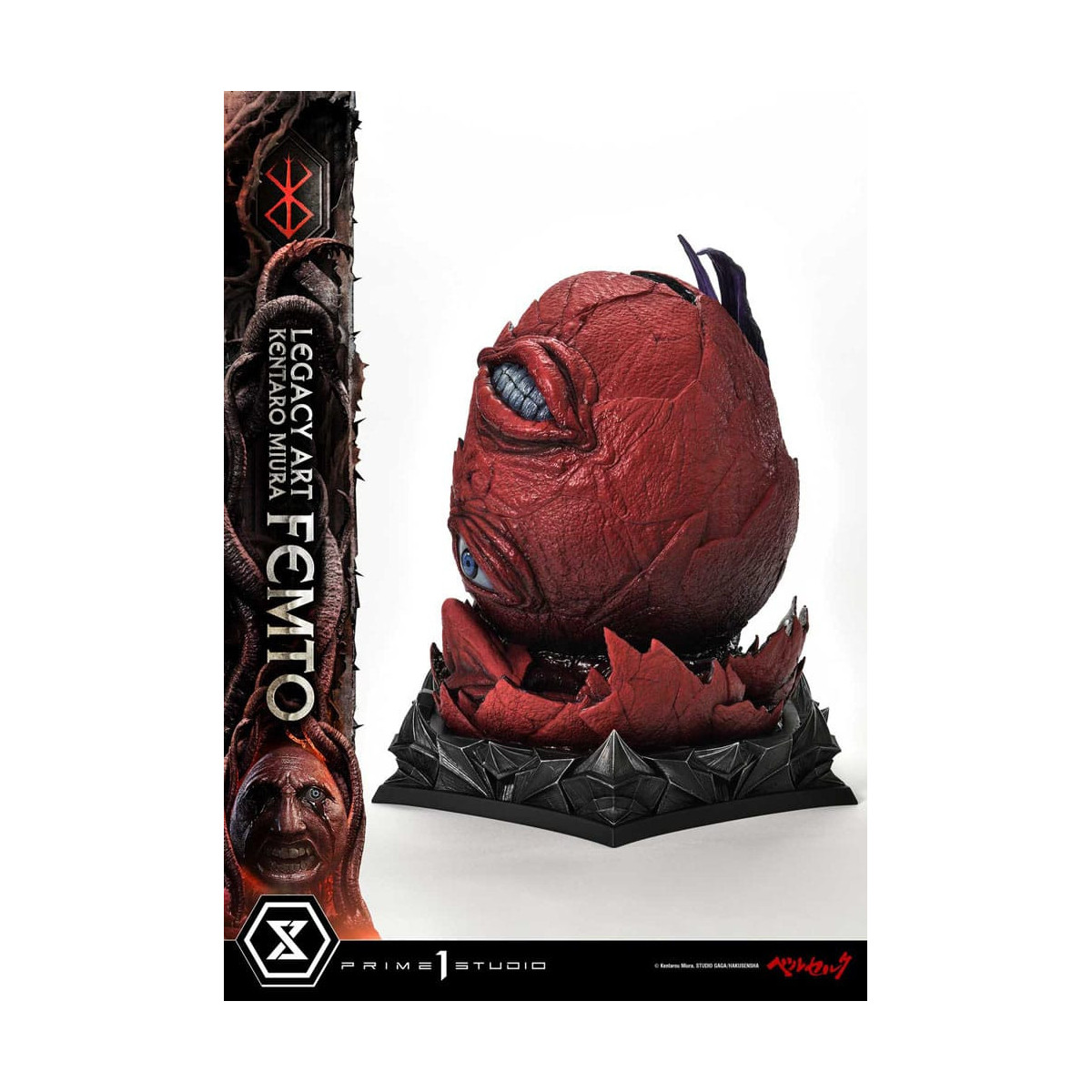 Prime 1 Studio Berserk - Statua di Kentaro Miura Legacy Art Berserker FEMTO versione bonus in scala 1/6