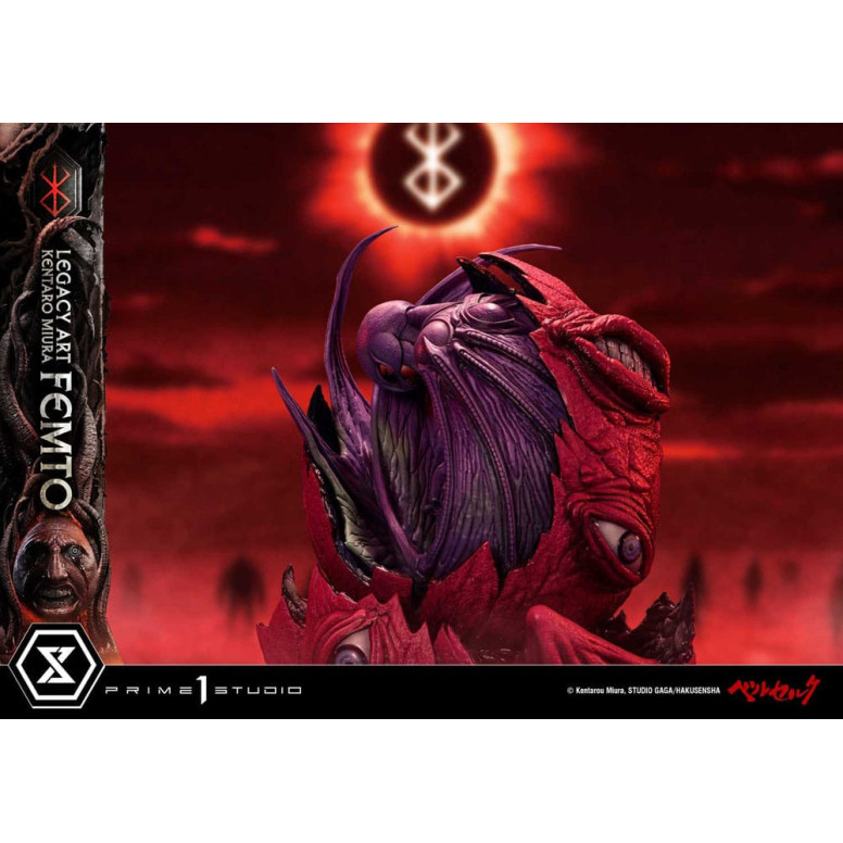 Prime 1 Studio Berserk - Statua di Kentaro Miura Legacy Art Berserker FEMTO versione bonus in scala 1/6