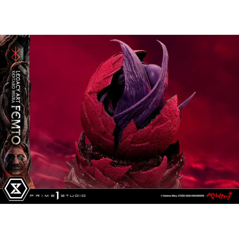 Prime 1 Studio Berserk - Statua di Kentaro Miura Legacy Art Berserker FEMTO versione bonus in scala 1/6