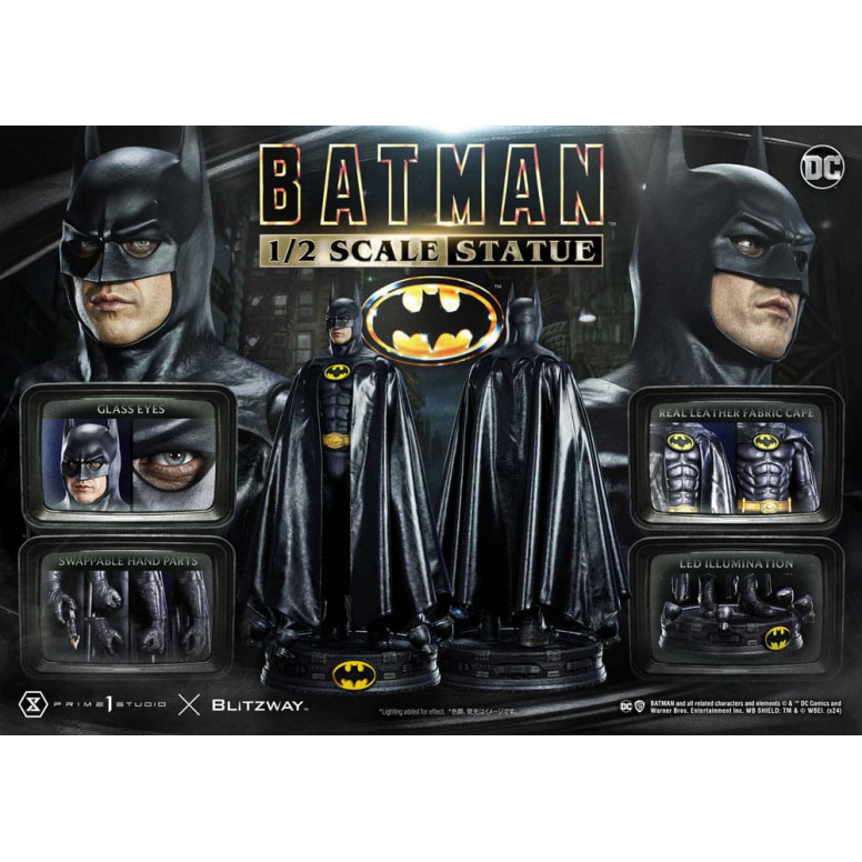 Ricompensa 1 - Statua BATMAN 1/2 - Batman (1989)