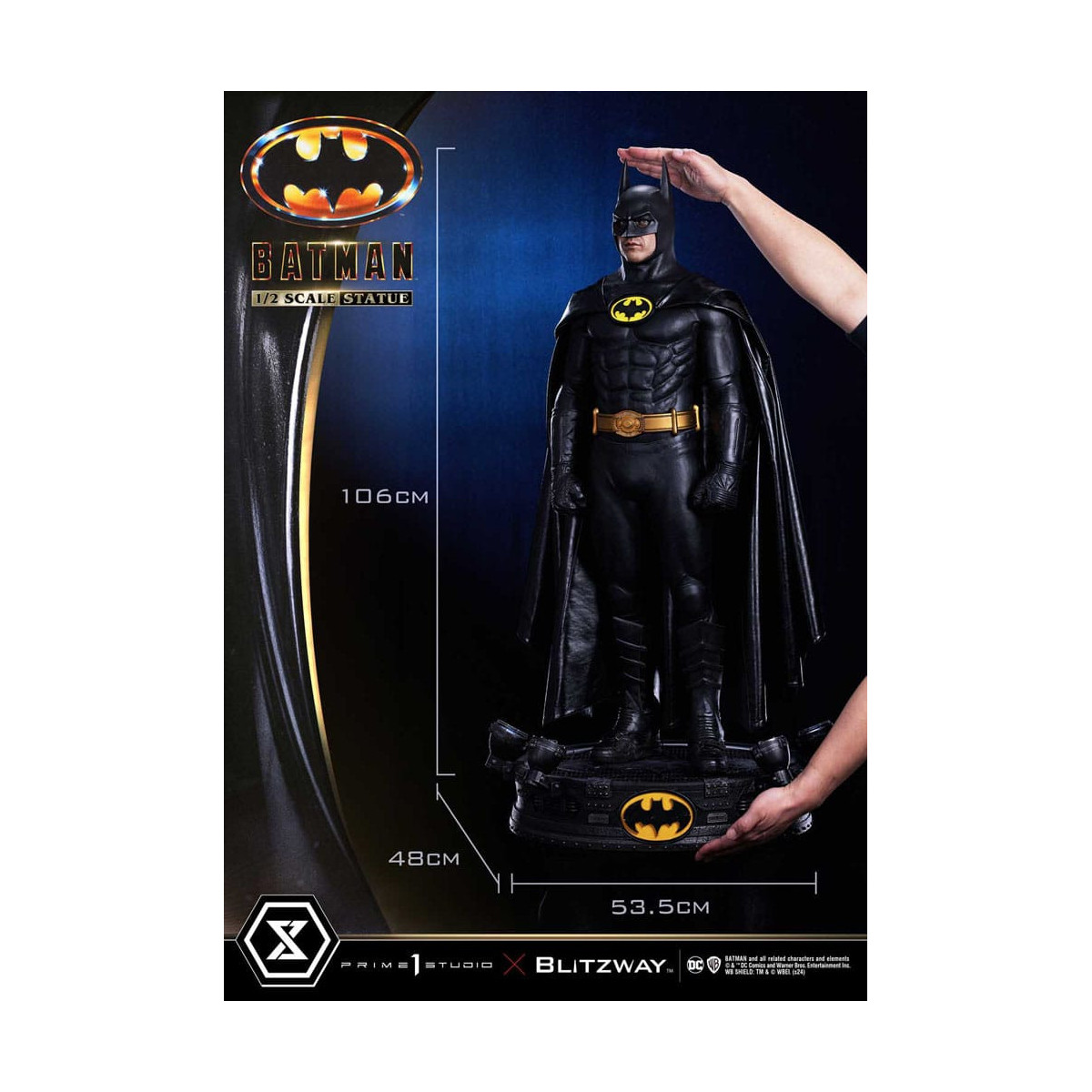 Ricompensa 1 - Statua BATMAN 1/2 - Batman (1989)