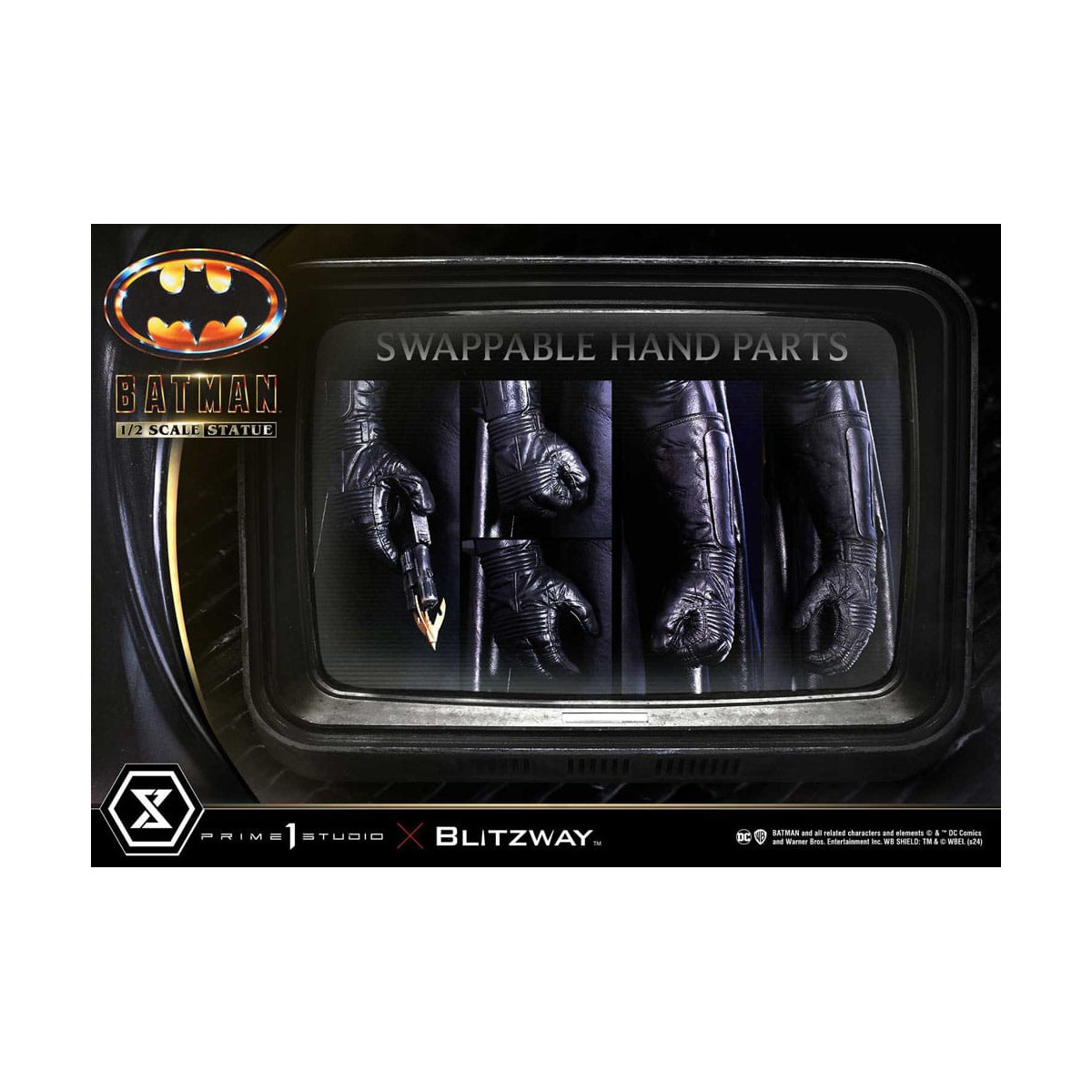 Ricompensa 1 - Statua BATMAN 1/2 - Batman (1989)