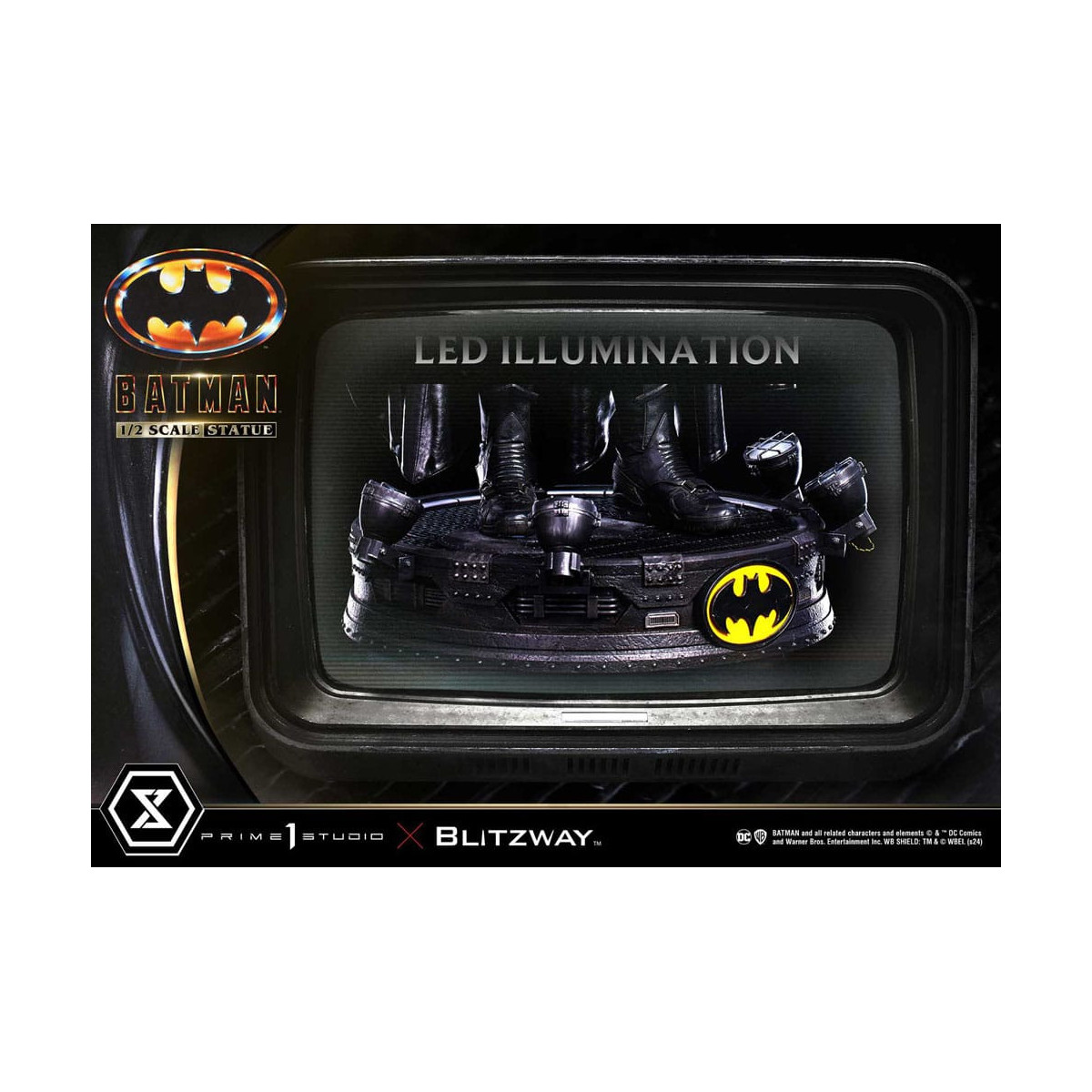 Ricompensa 1 - Statua BATMAN 1/2 - Batman (1989)