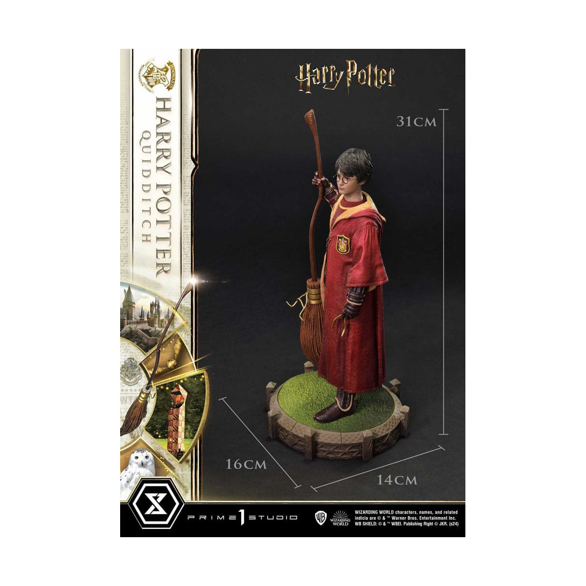 Prime 1 Studio Harry Potter - Prime Collectibles 1/6 Harry Potter Edizione Quidditch