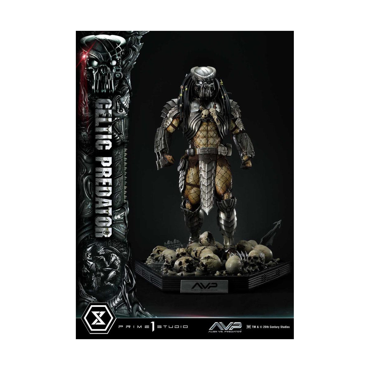 Prime 1 Studio - Alien vs. Predator - Celtic Predator Bonus Ver. Museum Masterline Series 1/3