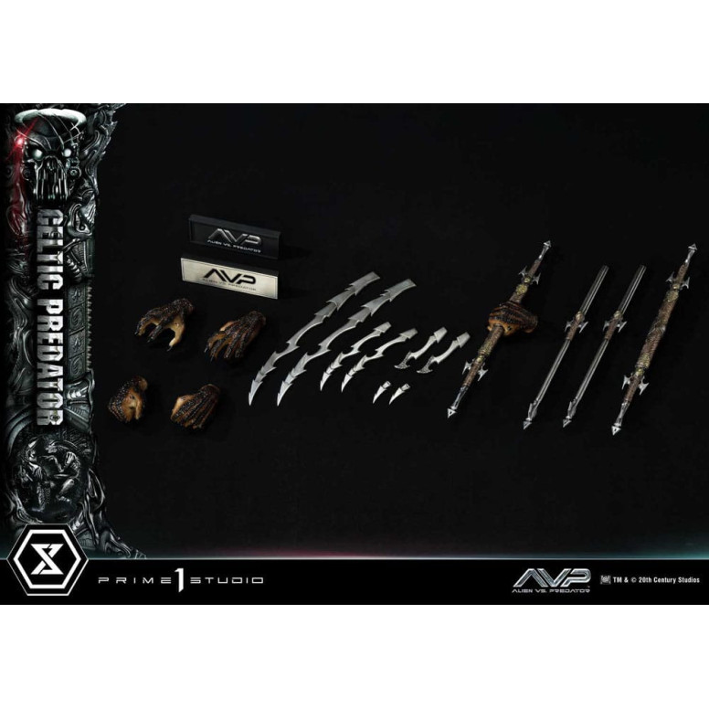 Prime 1 Studio - Alien vs. Predator - Celtic Predator Bonus Ver. Museum Masterline Series 1/3