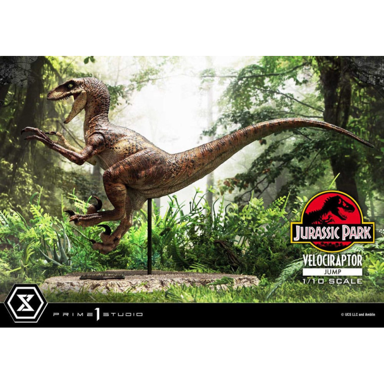 Prime 1 Studio - Jurassic Park - Prime Collectibles 1/10 Velociraptor Jump