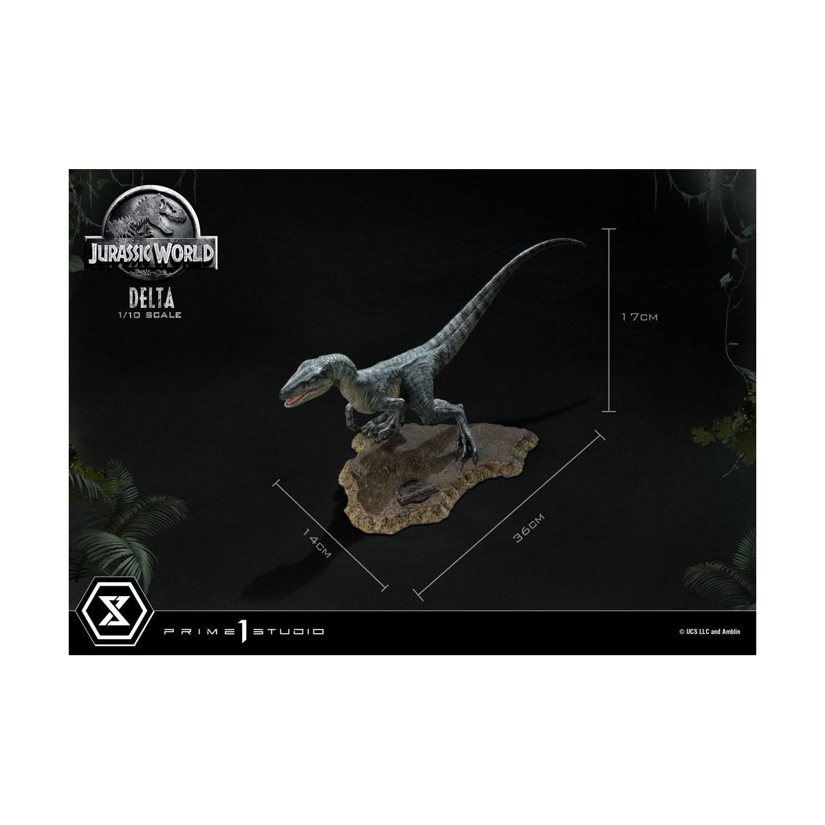 Prime 1 Studio - Jurassic World: Fallen Kingdom - Prime Collectibles 1/10 Delta