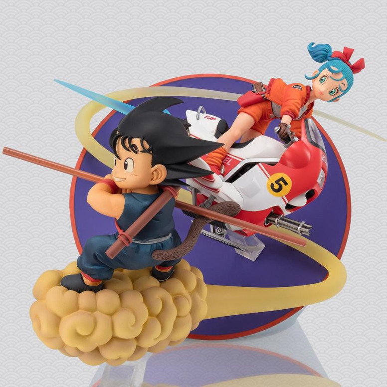 Bandai Dragon Ball Figuarts Zero - Son Goku e Bulma