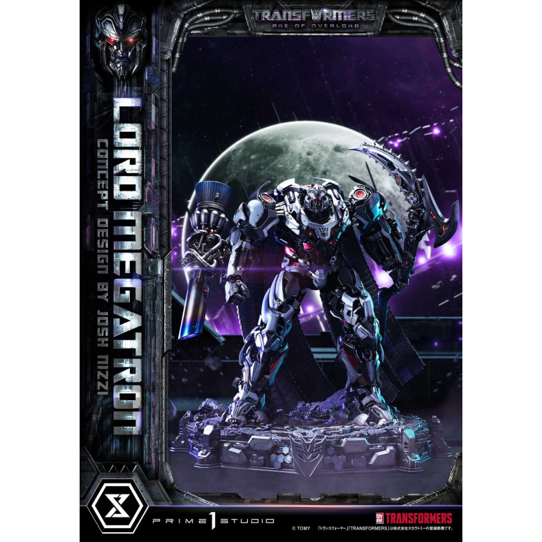 Prime 1 Studio - Versione bonus di Megatron Overlord - Transformers L'era di Overlord