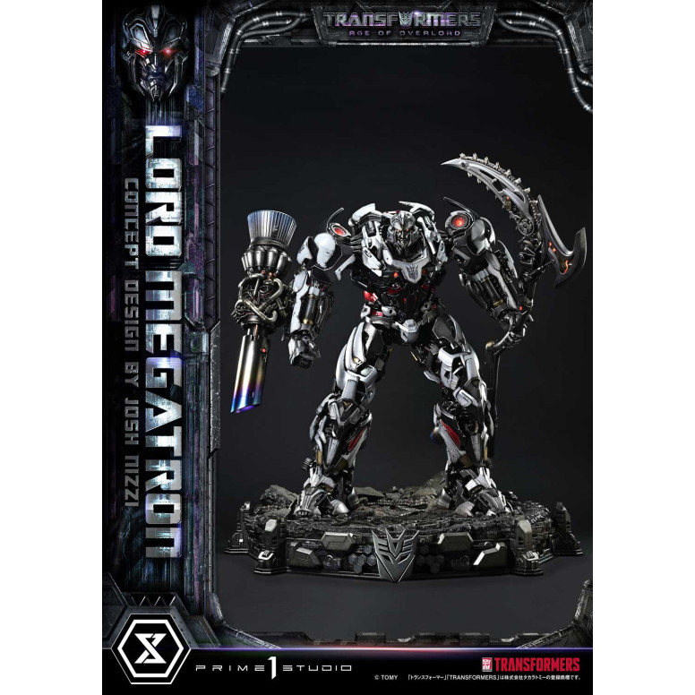 Prime 1 Studio - Versione bonus di Megatron Overlord - Transformers L'era di Overlord