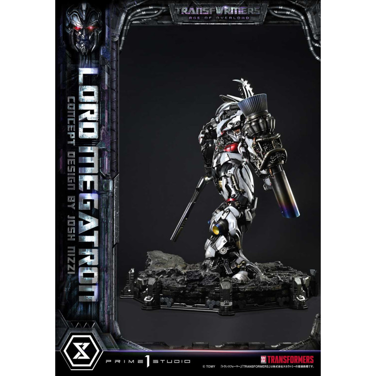 Prime 1 Studio - Versione bonus di Megatron Overlord - Transformers L'era di Overlord