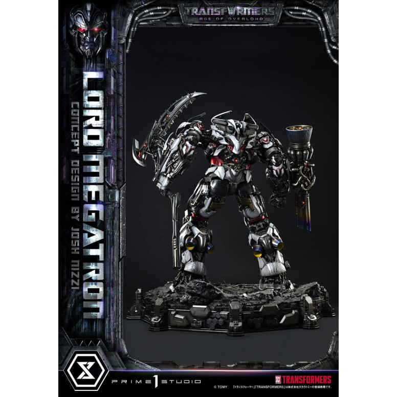 Prime 1 Studio - Versione bonus di Megatron Overlord - Transformers L'era di Overlord