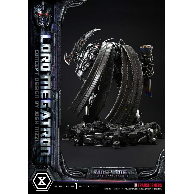 Prime 1 Studio - Versione bonus di Megatron Overlord - Transformers L'era di Overlord