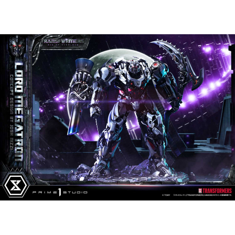Prime 1 Studio - Versione bonus di Megatron Overlord - Transformers L'era di Overlord