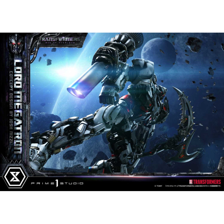 Prime 1 Studio - Versione bonus di Megatron Overlord - Transformers L'era di Overlord