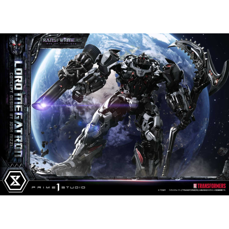 Prime 1 Studio - Versione bonus di Megatron Overlord - Transformers L'era di Overlord