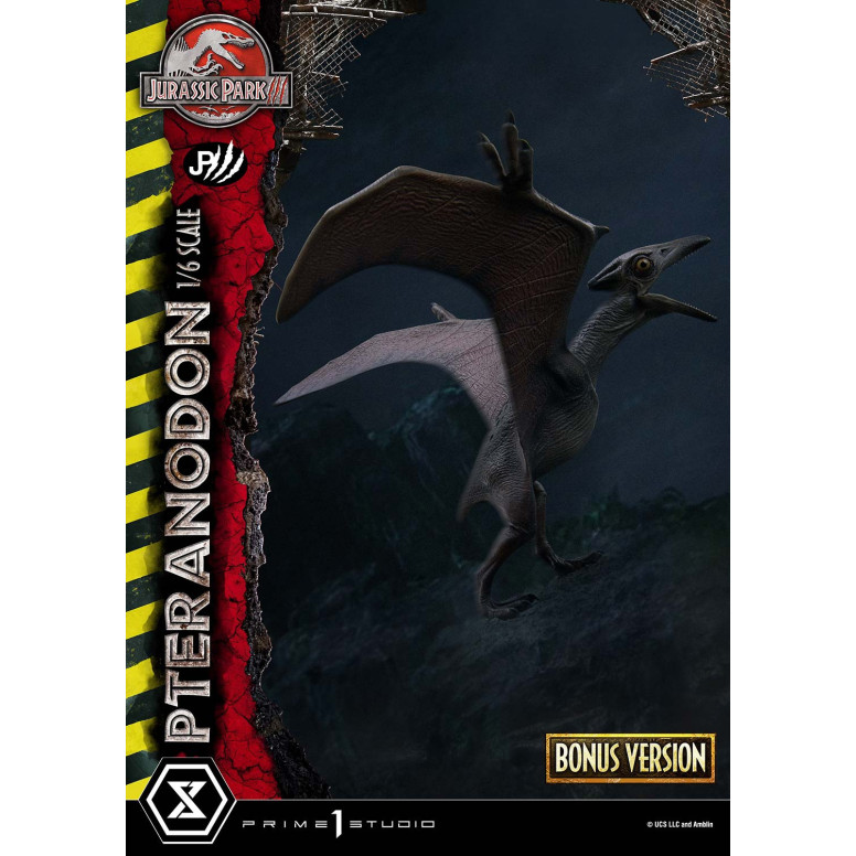 Prime 1 Studio - Jurassic Park III - Pteranodon Versione bonus Legacy Museum Collection 1/6