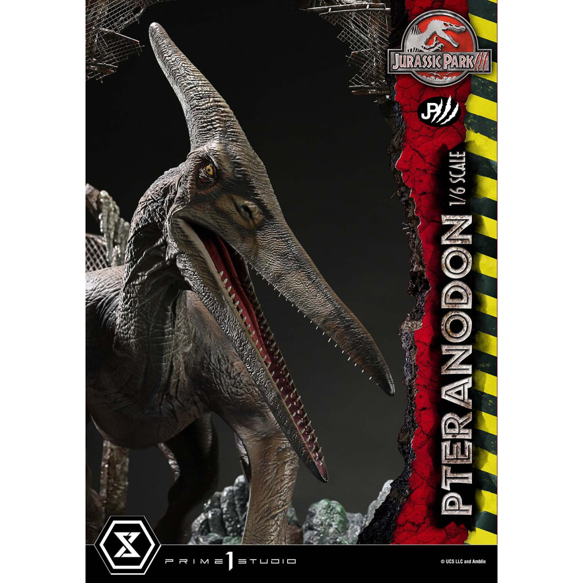 Prime 1 Studio - Jurassic Park III - Pteranodon Versione bonus Legacy Museum Collection 1/6