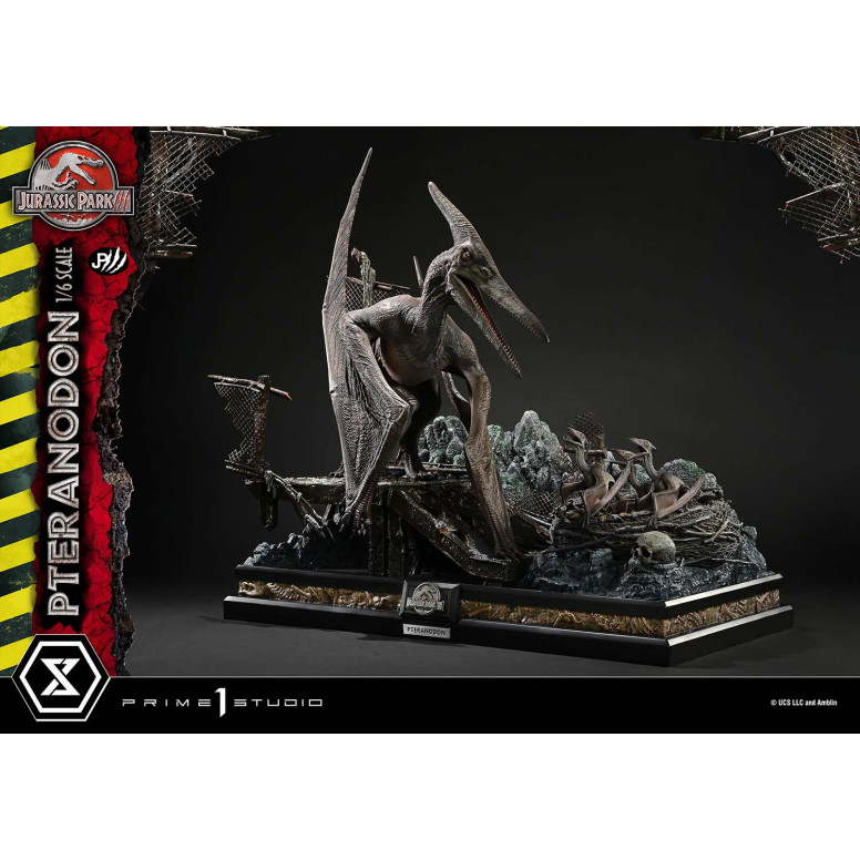 Prime 1 Studio - Jurassic Park III - Pteranodon Versione bonus Legacy Museum Collection 1/6
