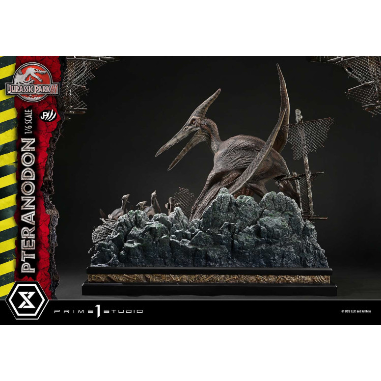 Prime 1 Studio - Jurassic Park III - Pteranodon Versione bonus Legacy Museum Collection 1/6