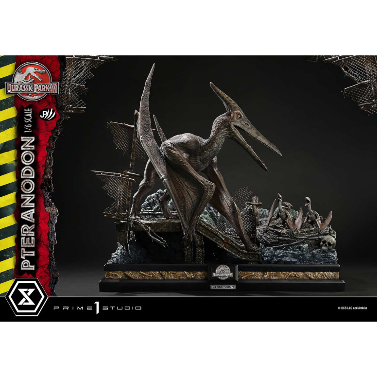 Prime 1 Studio - Jurassic Park III - Pteranodon Versione bonus Legacy Museum Collection 1/6