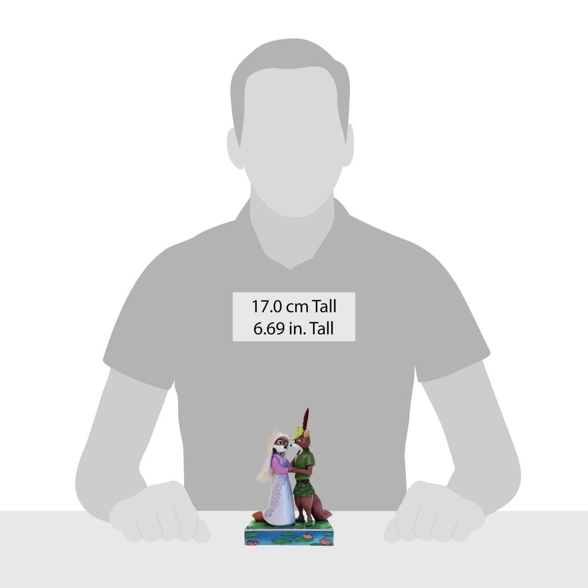 Enesco - Disney Traditions by jim Shore Robin Hood -Robin Hood e Marianne