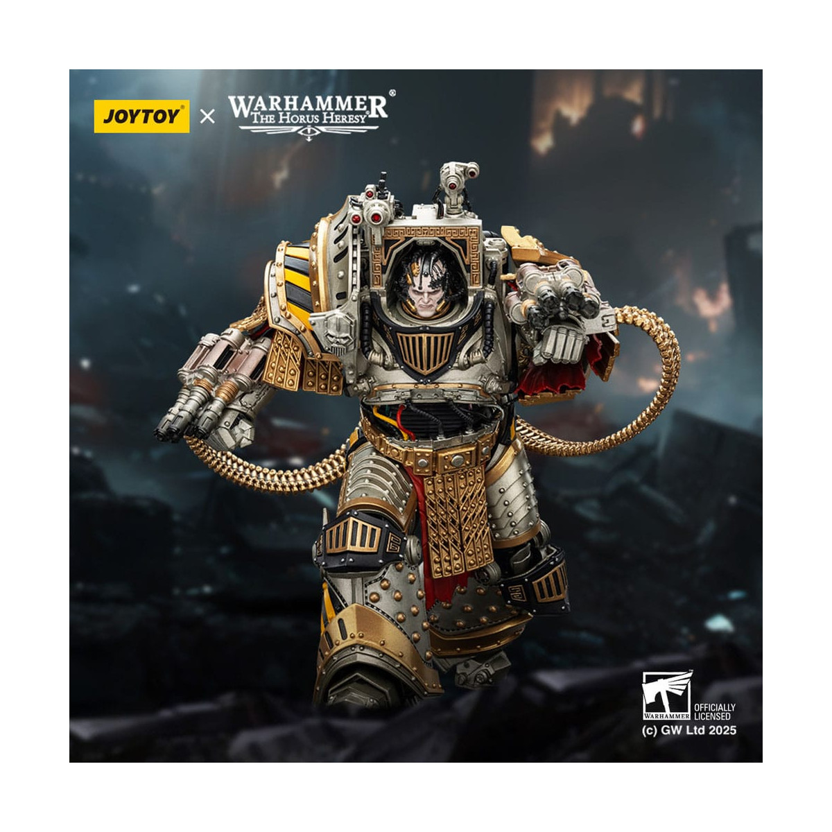Joytoy - Warhammer - Iron Warriors Perturabo Primarca della LV Legione