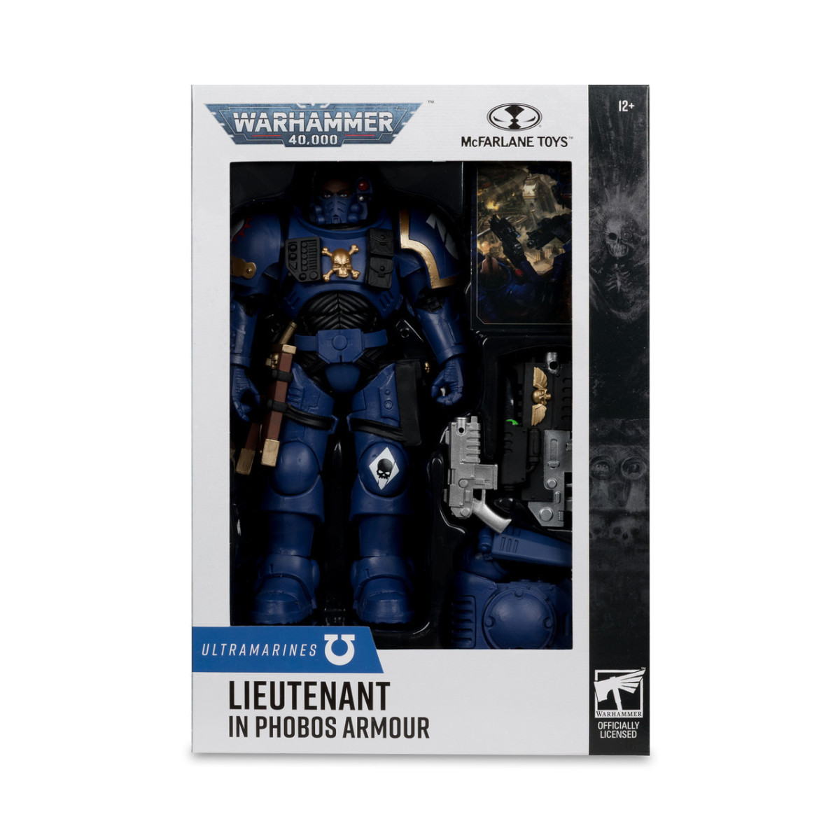 Mc Farlane - Ultramarines Tenente in Armatura Phobos - Warhammer 40K