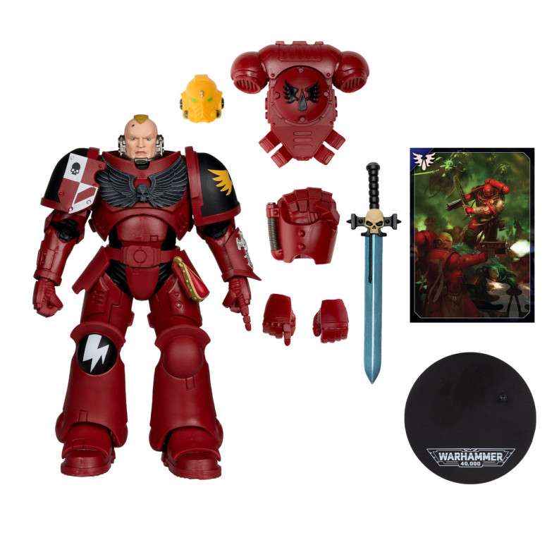 Mc Farlane - Blood Angels Sergente Intercessore d'Assalto - Warhammer 40K