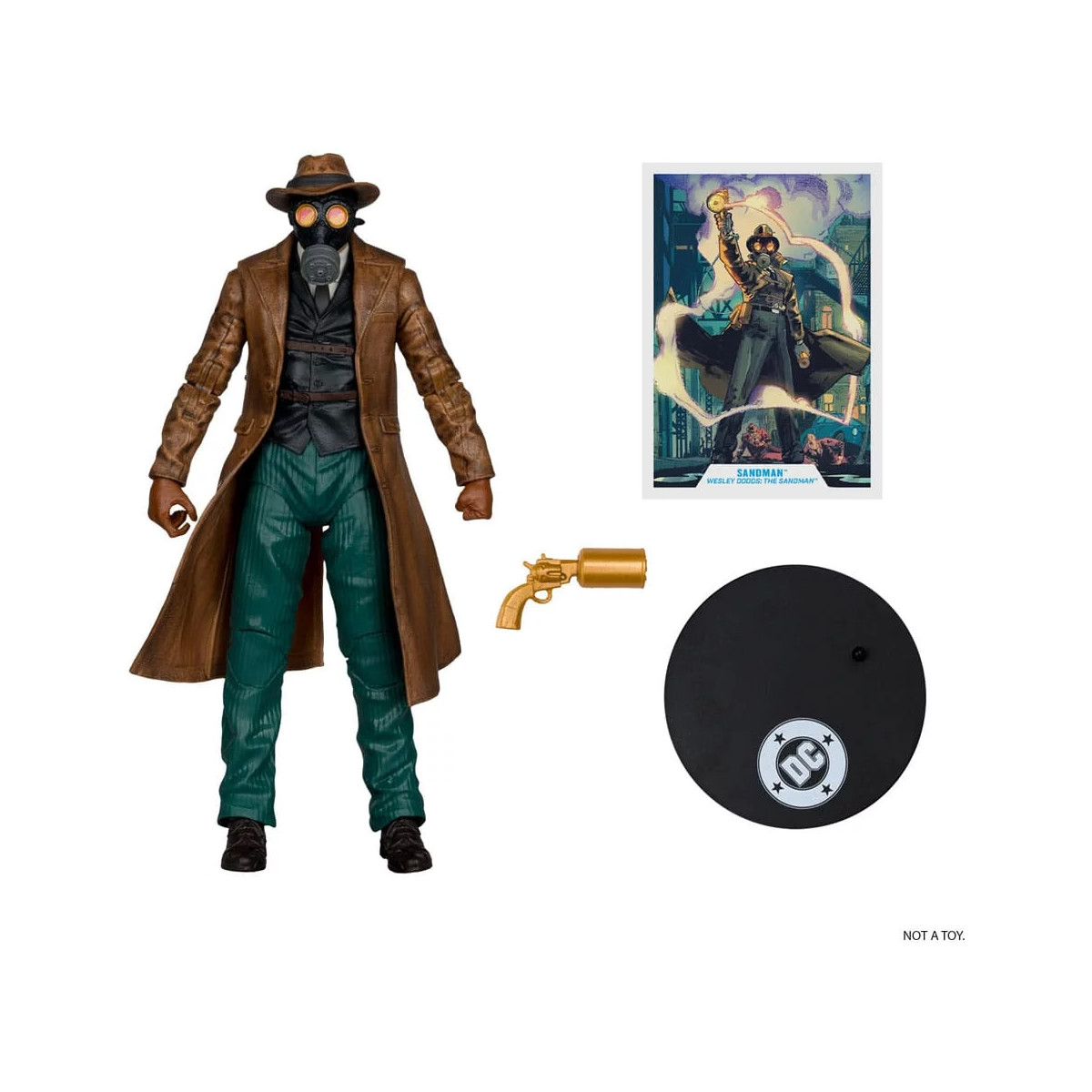 Mc Farlane - Multiverso DC - Sandman (Wesley Dodds: L'uomo della sabbia)