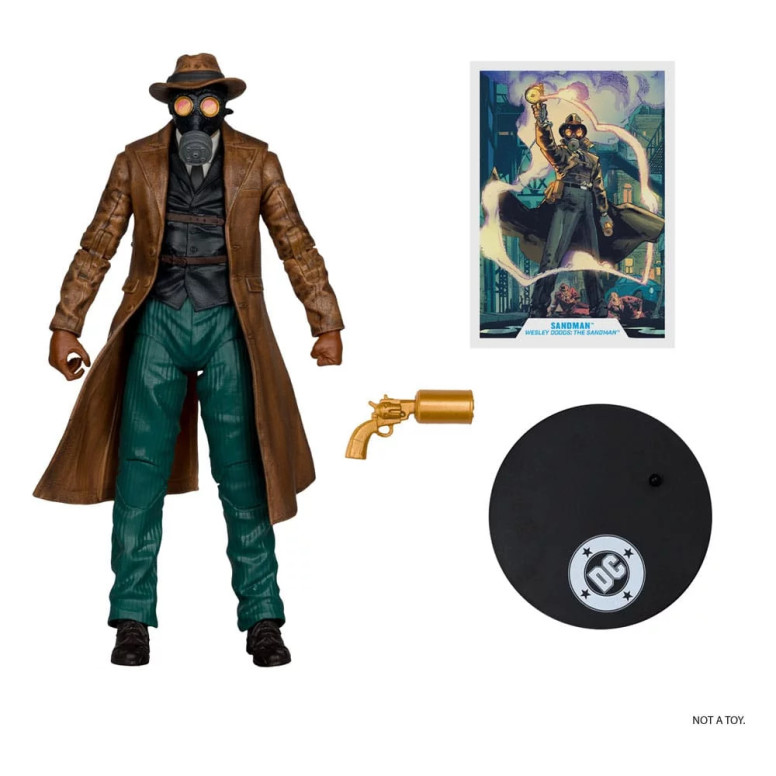 Mc Farlane - Multiverso DC - Sandman (Wesley Dodds: L'uomo della sabbia)
