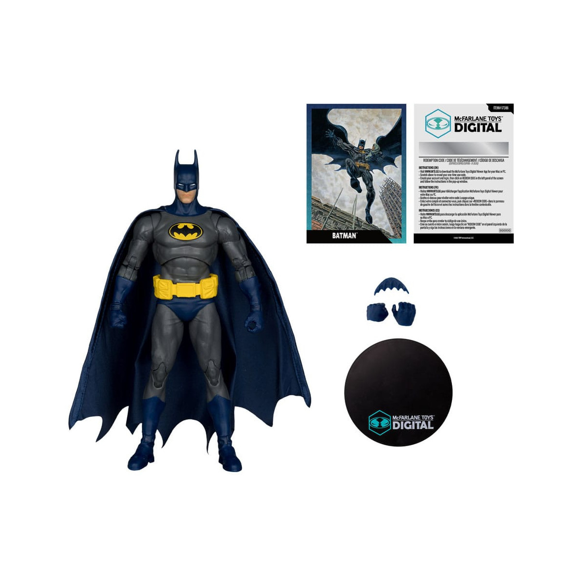 Mc Farlane Giocattoli digitali da collezione - DC Direct Batman (Terra di nessuno) 1/12