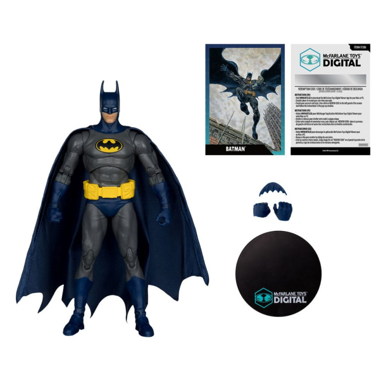 Mc Farlane Giocattoli digitali da collezione - DC Direct Batman (Terra di nessuno) 1/12