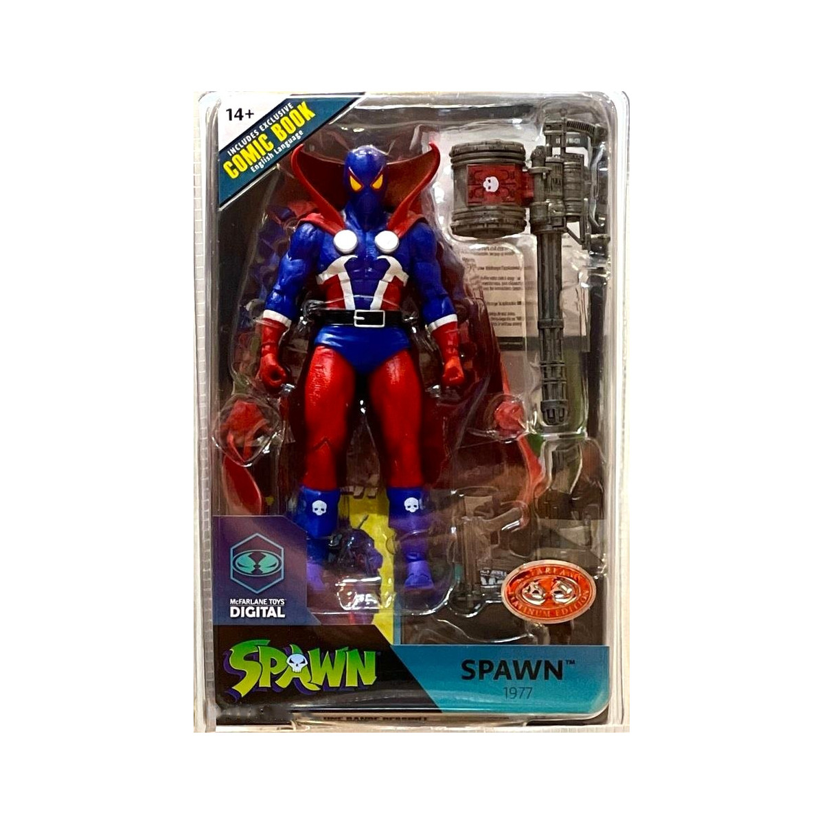 McFarlane Toys Digitale - Spawn 1977 - Edizione rossa di platino