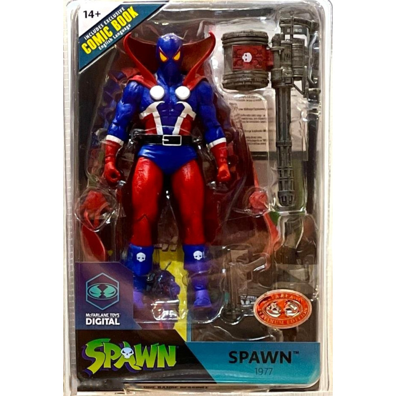 McFarlane Toys Digitale - Spawn 1977 - Edizione rossa di platino