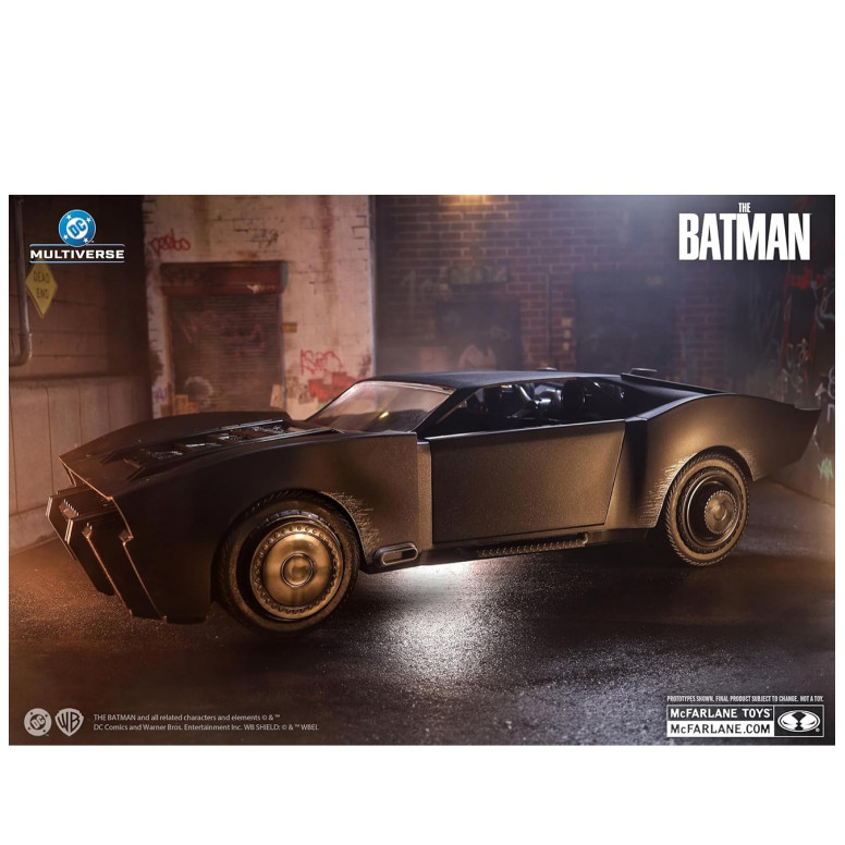 Mc Farlane - Multiverso DC - Batmobile (etichetta oro) - The Batman