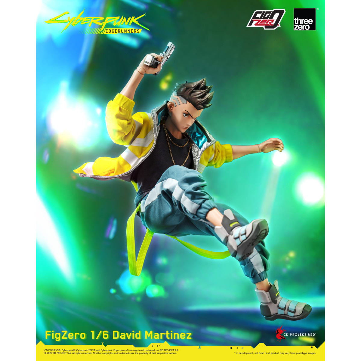 Tre Zero FigZero - DAVID 1/6 - Cyberpunk: Edgerunners