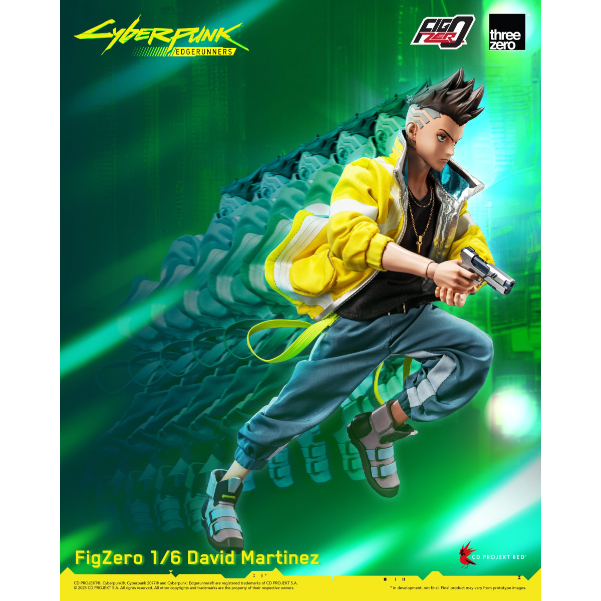 Tre Zero FigZero - DAVID 1/6 - Cyberpunk: Edgerunners