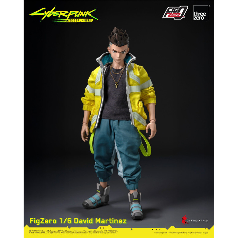 Tre Zero FigZero - DAVID 1/6 - Cyberpunk: Edgerunners