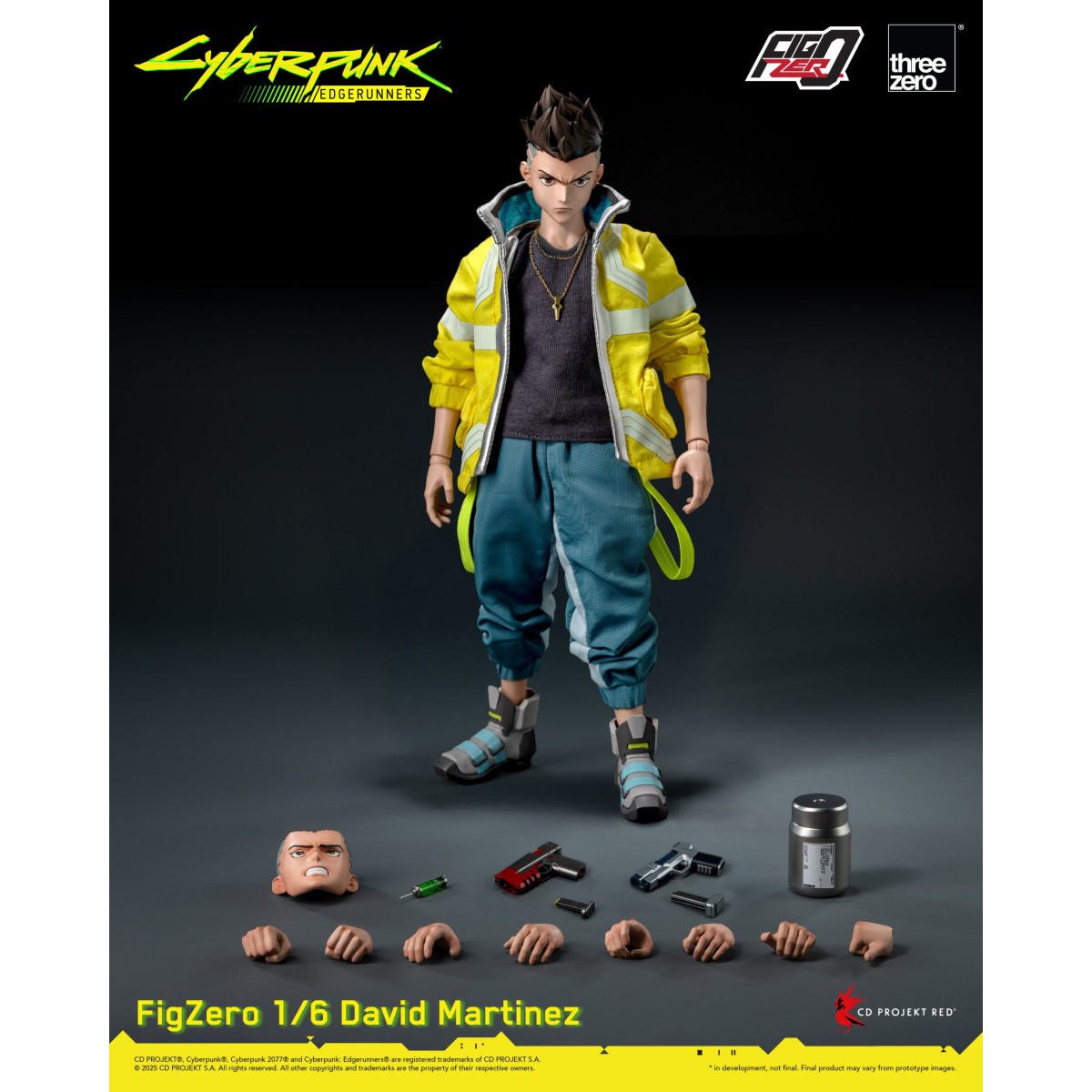 Tre Zero FigZero - DAVID 1/6 - Cyberpunk: Edgerunners