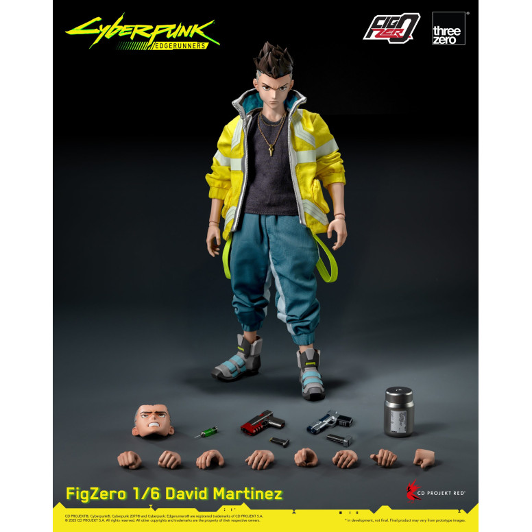 Tre Zero FigZero - DAVID 1/6 - Cyberpunk: Edgerunners