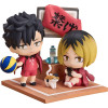 GoodSmile - Qset Tetsuro Kuroo & Kenma Kozume - Confezione 2 figure HAIKYUU ! AL TOP
